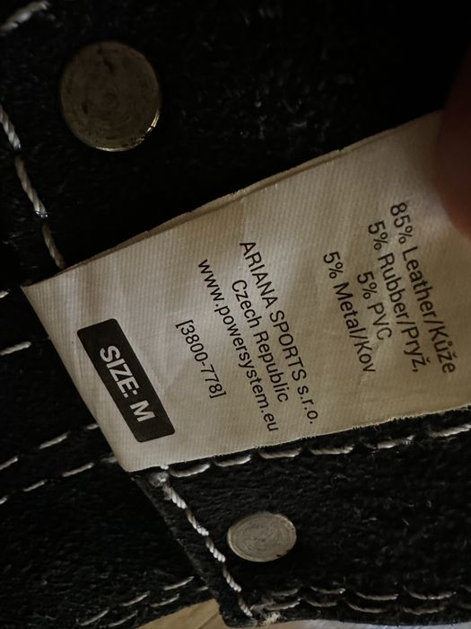 Centura/curea powerlifting/forta - de piele, M