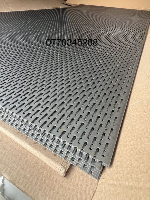 Tabla perforata otel cu gauri alungite