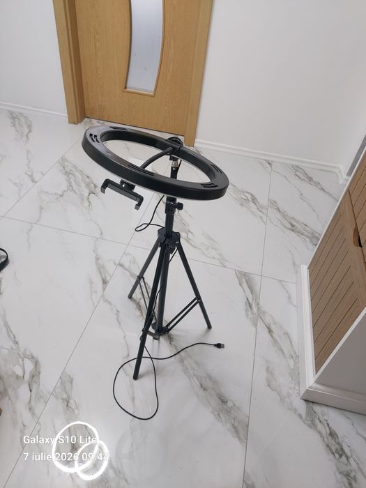 Lampa circulara cu trepied Selfie Ring Light cu LED