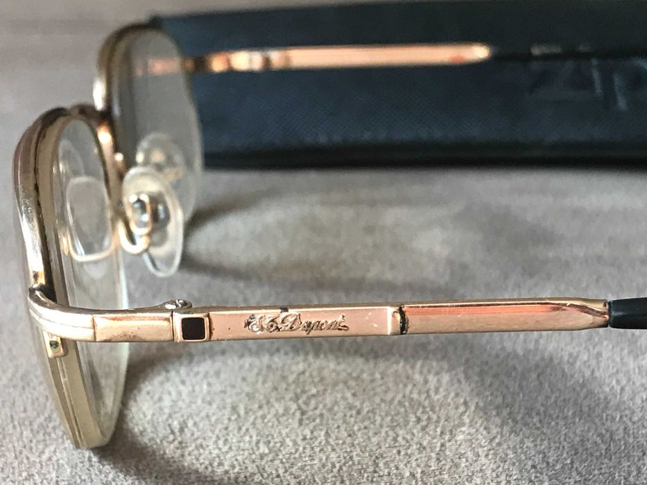 ST Dupont Vintage 23k Gold Plated диоптрични очила