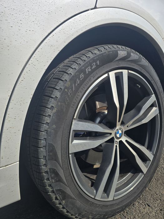 Jante BMW X7 cu anvelope noi mixte 285/45 r21