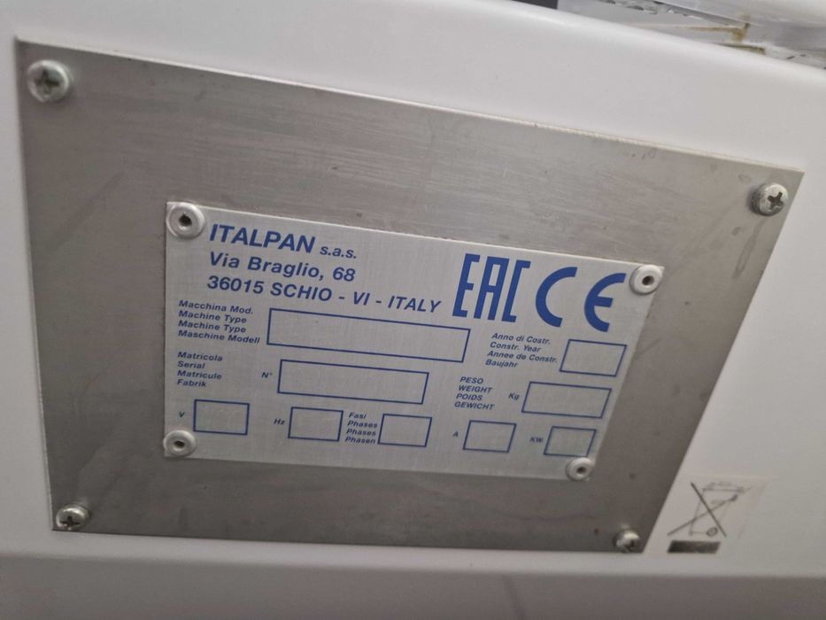 Vand masina pentru divizat fitile covrigi Italpan 380v
