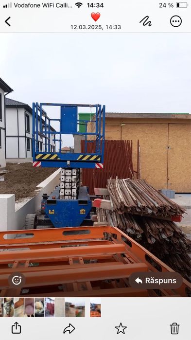 Inchiriere schela metalica si nacela