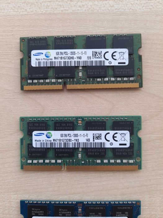 Memorie SODIMM, RAM Laptop 1 x 8 GB DDR3 1600 MHz – 90 lei