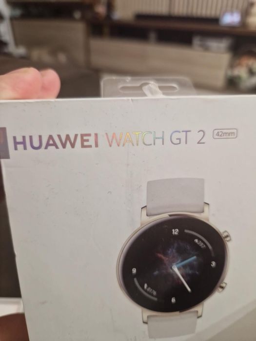 Huawei Watch GT 2 42 mm – Gold/White – Funcțional