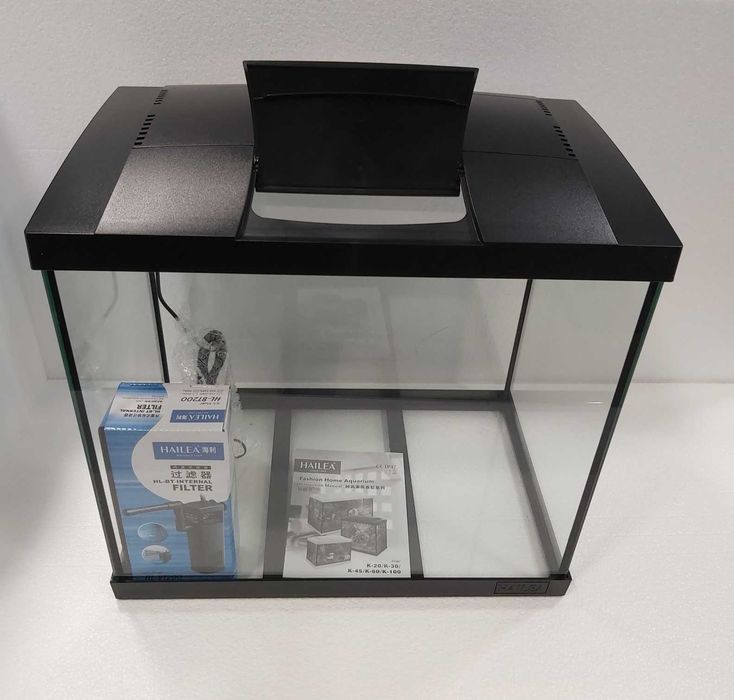 Аквариум 45 литра - оборудван