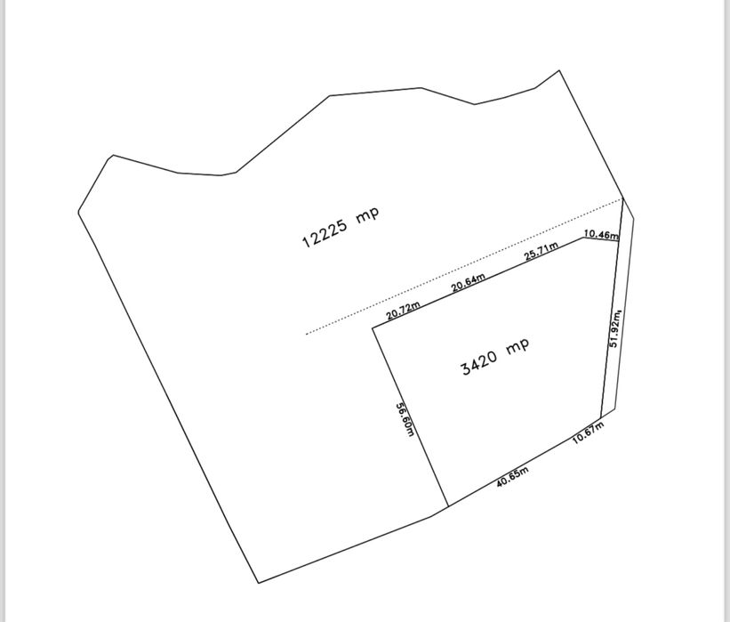 Vand teren intravilan, zona foarte linistita in localitatea Baia Sprie