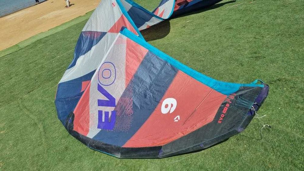 Duotone Evo SLS 2024 7 sq m, 9 sq m, 12 sq m + Click bar S/M 2024