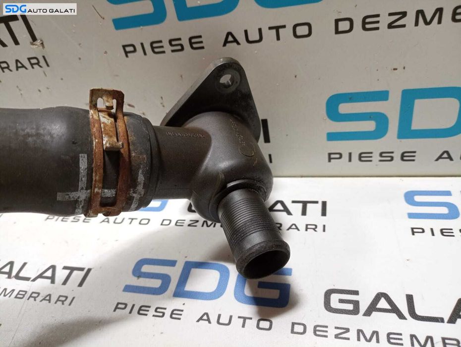 Conducta Apa Lichid Racire Motor Antigel Peugeot 207 1.6 HDI 2006 - 2009 Cod 9627629080 [M5391]
