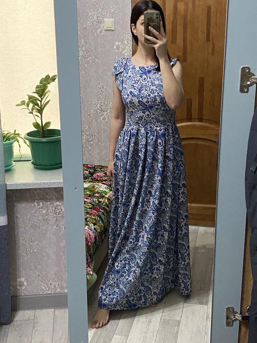 Платье в пол. Торг