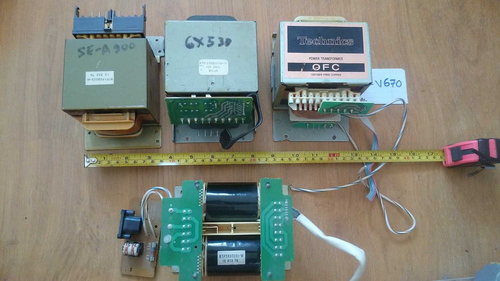 Piese din dezmembrari aparatura audio Technics, Sony, Akai, Revox Dual