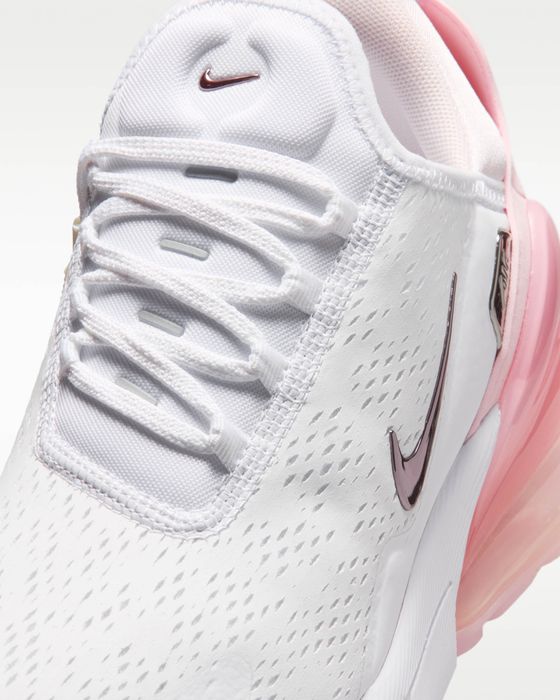 Нови дамски маратонки Nike Air Max 270 Premium White/Pink Foam