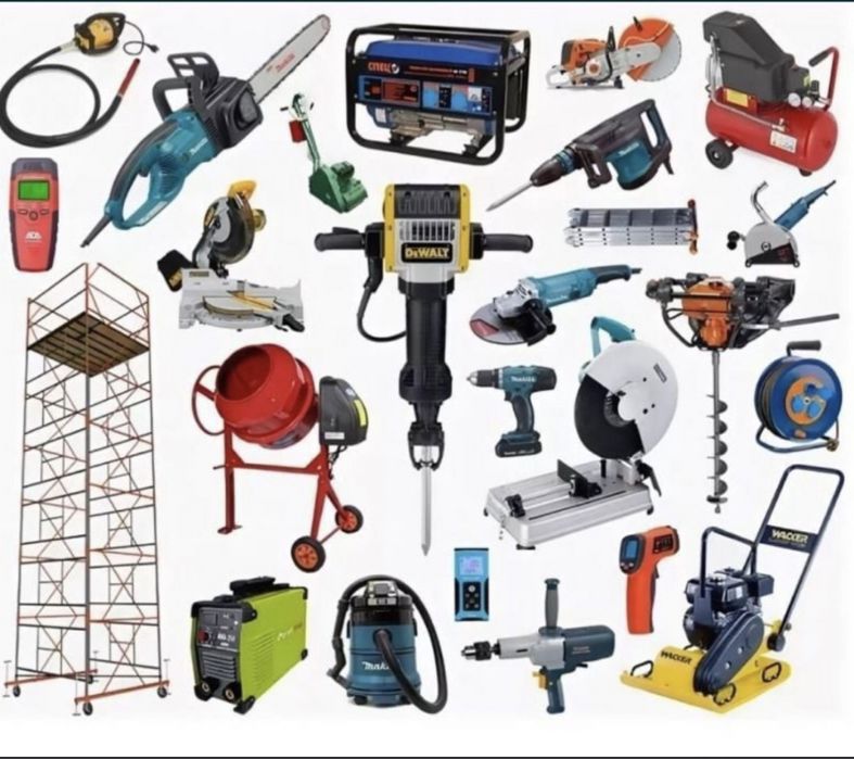 Arendaga Instrumentlar Vagner/Pushka/Trambovka/Almazniy/Kompresor/Drel