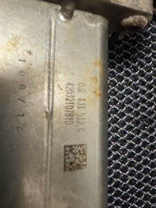 EGR Passat B7 2014 (DSG - cod motor CFFB 2.0 TDI)