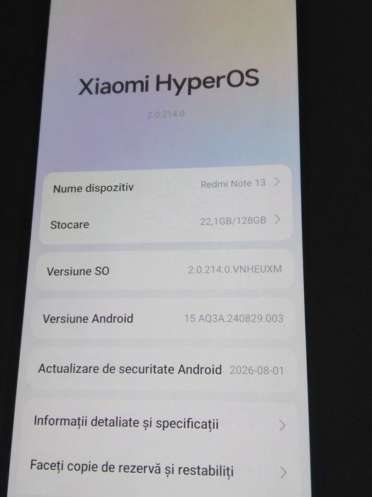 Redmi note 13 impecabil