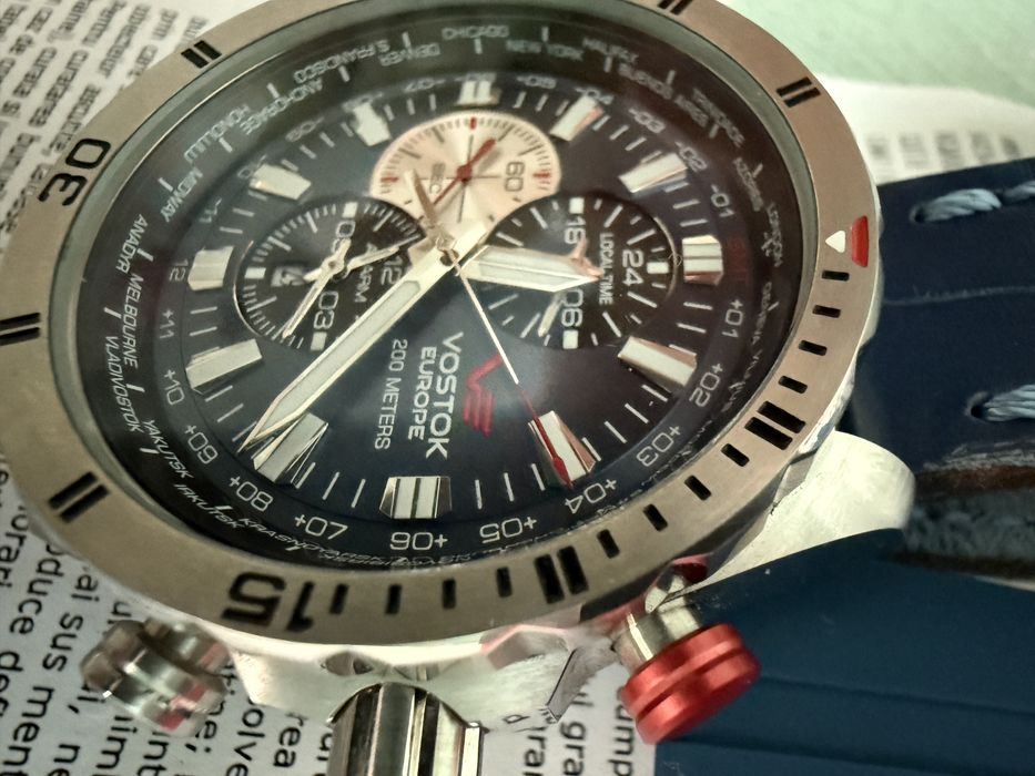 Ceas Vostok Almaz statia spatiala /+ curea rezerva /garantie