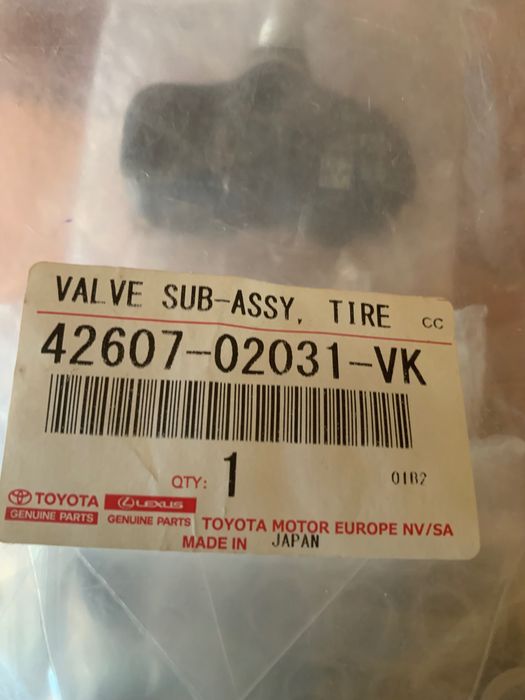 Senzori presiune Toyota Lexus TPMS