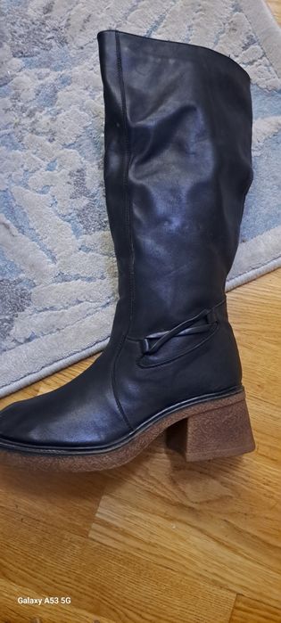 Cizme piele, nepurtate