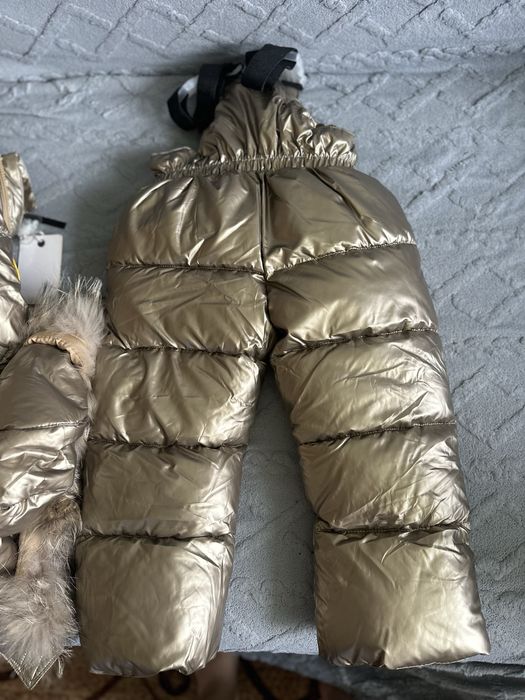 Детский пуховик , со штанами на 98 см