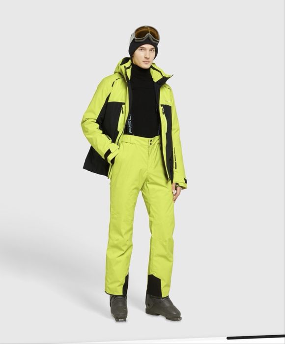 Vand pantaloni de ski Fischer Premier yellow marime M