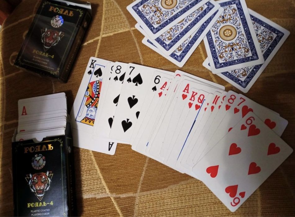Пластиковая карта для игры