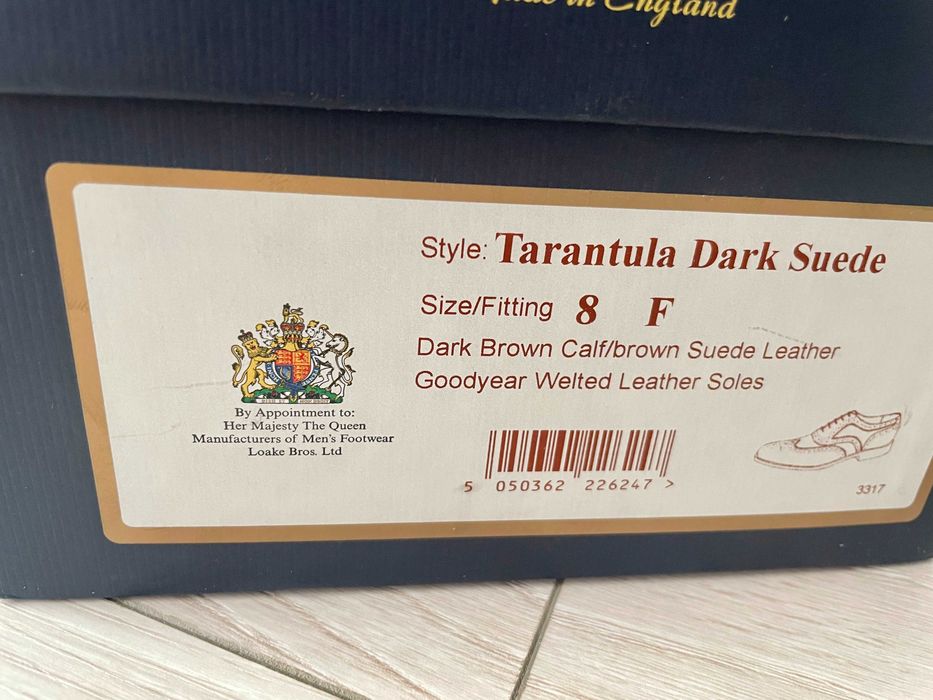 NOU, Nepurtat - Loake Tarantula - Colectia 1880, Maro, Masura 42