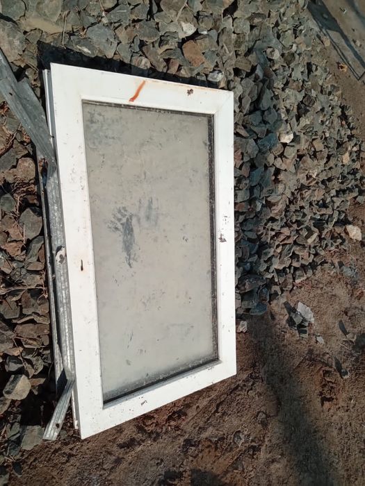 Пластиковое дверь окно без косяков