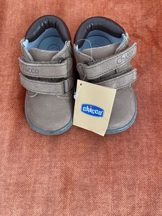 Ghetuțe piele CHICCO FLEXZONE - mărime 19, NOI - CU ETICHETA!!