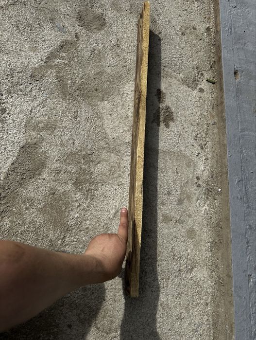 Доска обработанная обжигом