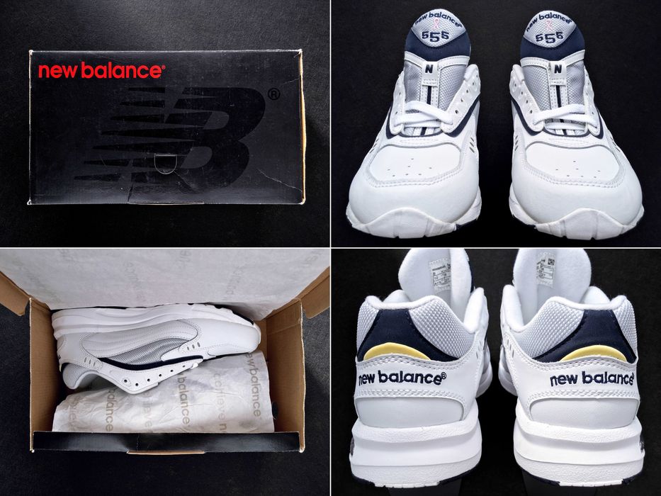 VINTAGE 2002 New Balance® 555 x Susan G. Komen Walkers — 10/8 B (27.0)