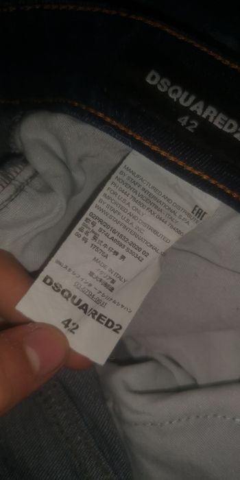 Blugii dsquared2 bărbați skinny