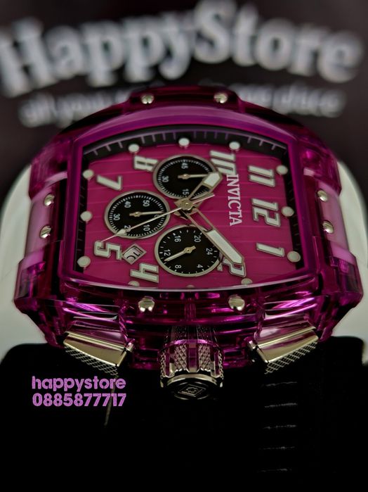 INVICTA Ghost Purple 47 mm, Инвикта нов ръчен часовник