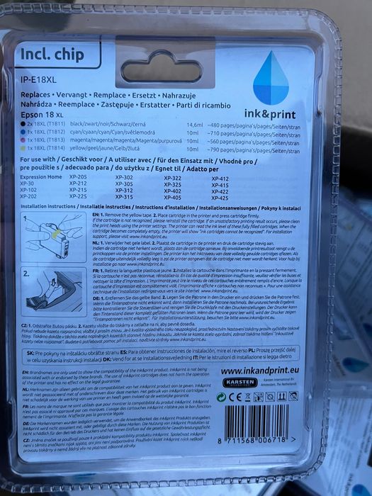 Tonner imprimanta epson 18 Xl