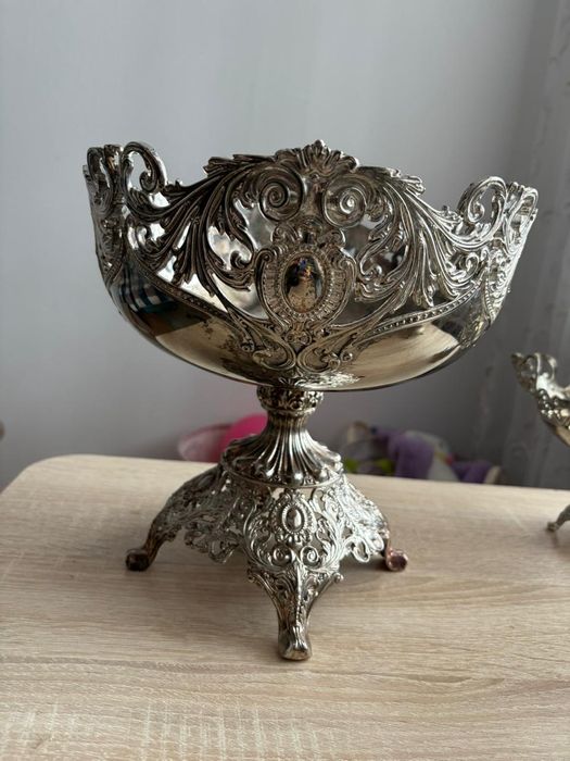 Посуда мельхиор.