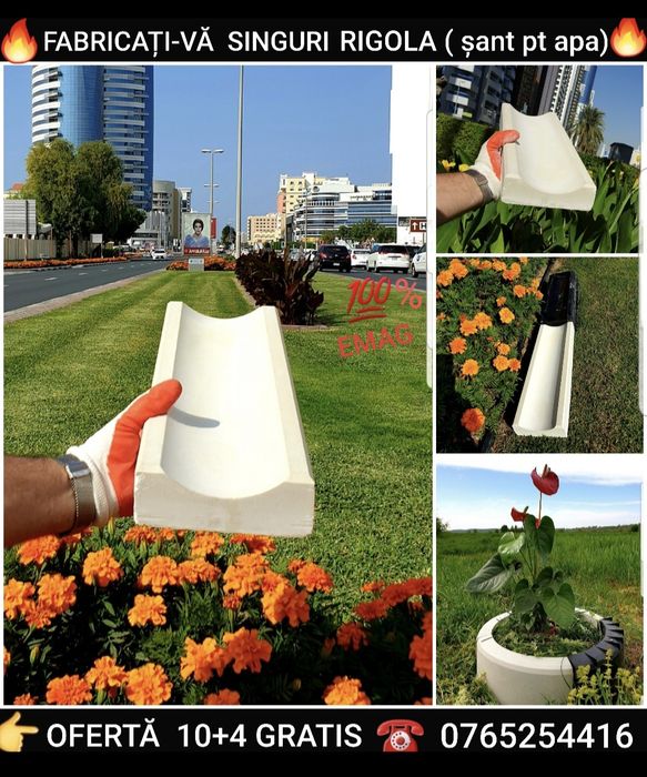 OFERTA SEZONI matrite pavaj romb 3 d travertin beton tipare pavele meserias montaj constructi alei gradina scule unelte bijuteri piese beton alei casa