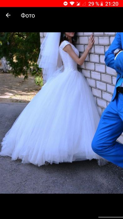 Продам свадебное платье