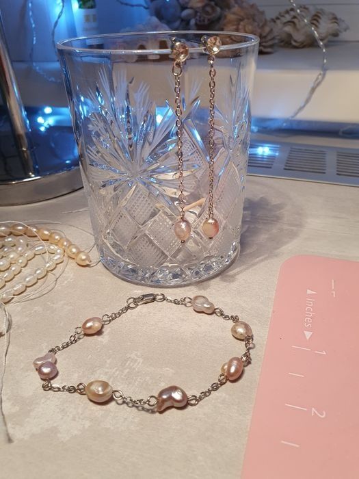 Серьги с жемчугом