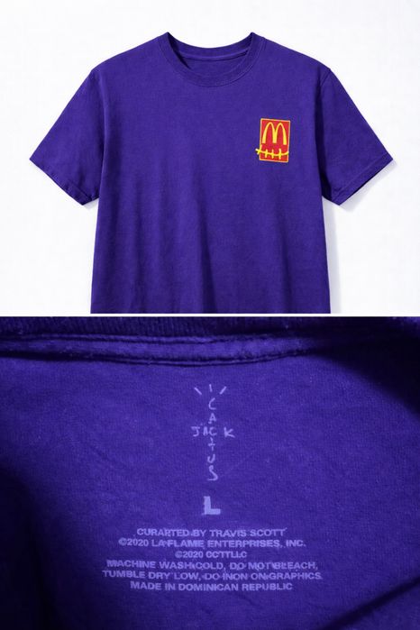 Travis Scott × McDonald's Action Figure Series II T-Shirt