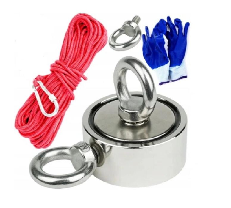 магнитен риболов с неодимов магнит 100 кг kd10417 kraft & dele ...