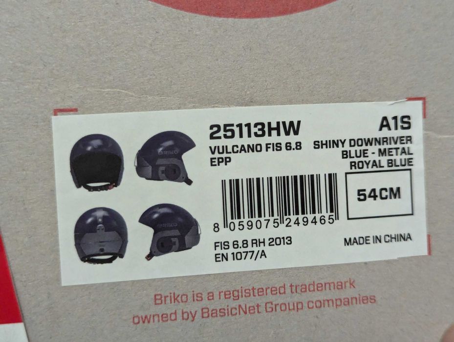 Casca de ski / snowboard Briko Vulcano FIS 6.8, marime XS / S