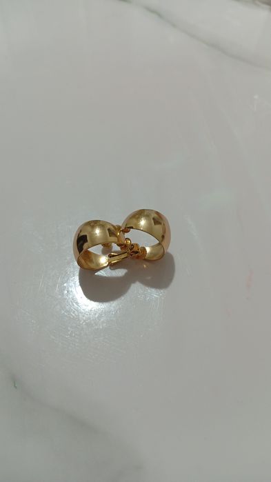 Продам серьги позолота