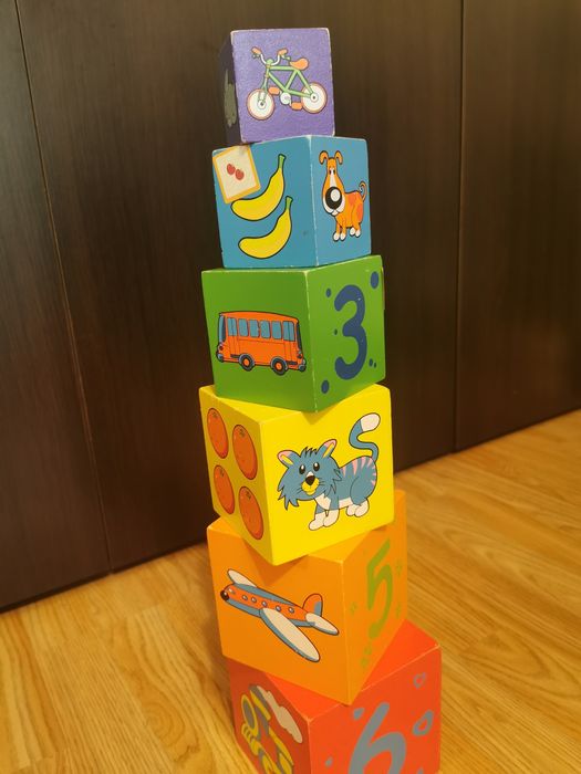 Lot jucării din lemn