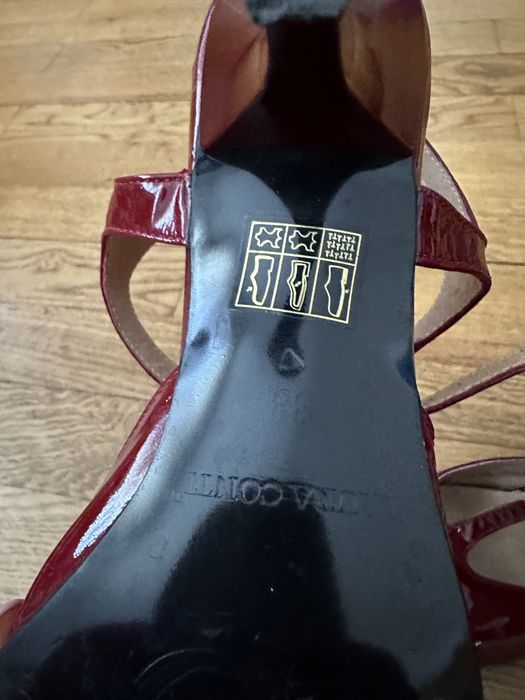 set rochie de seara si sandale piele