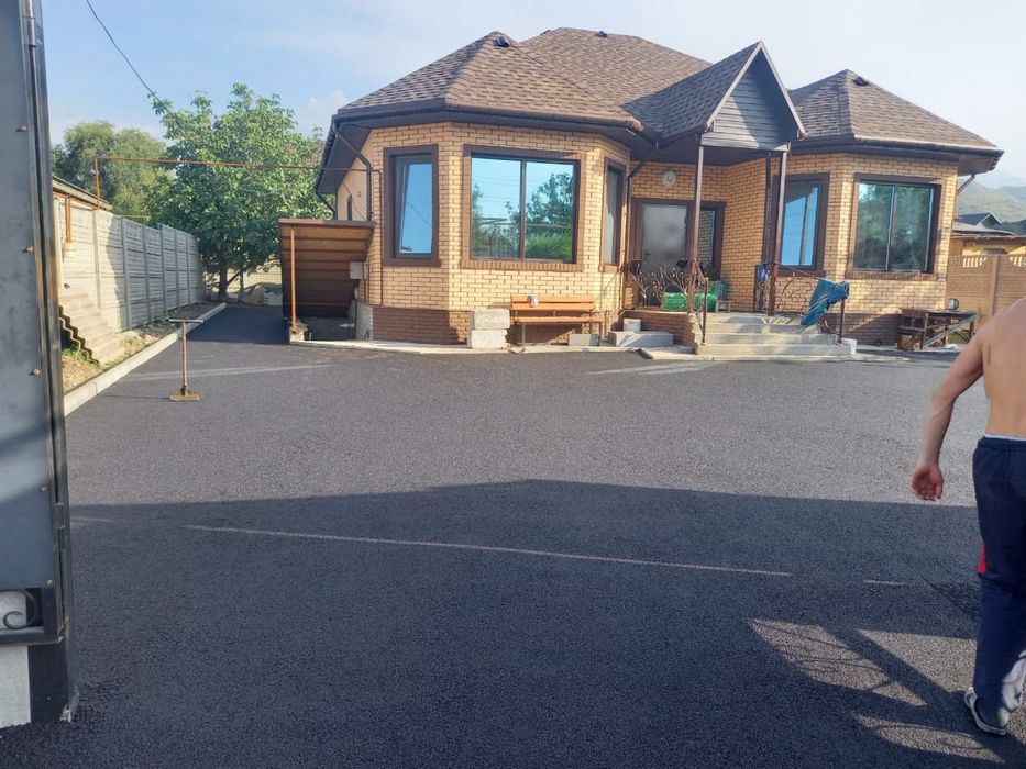 Асфальт.Асфальтирование дворов площадок