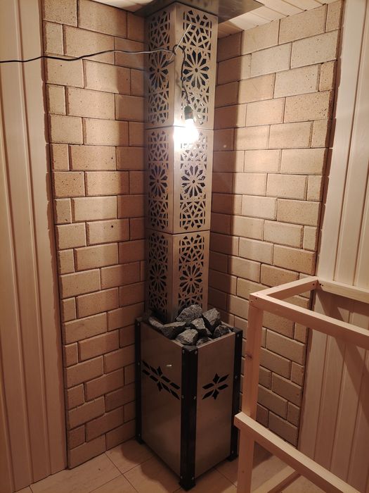 Печь для сауны "PRO-331" 24куба,печь для бани,печь,котёл,пиширмок