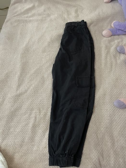 Pantaloni cargo negri