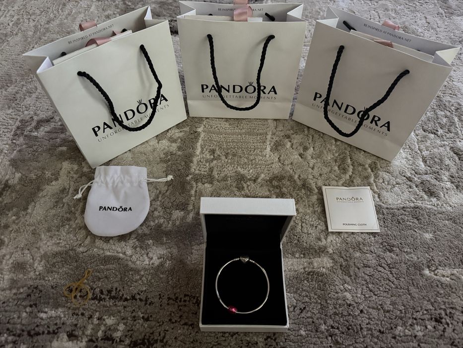 Bratara Pandora Argint 925 cu Charm/Talisman