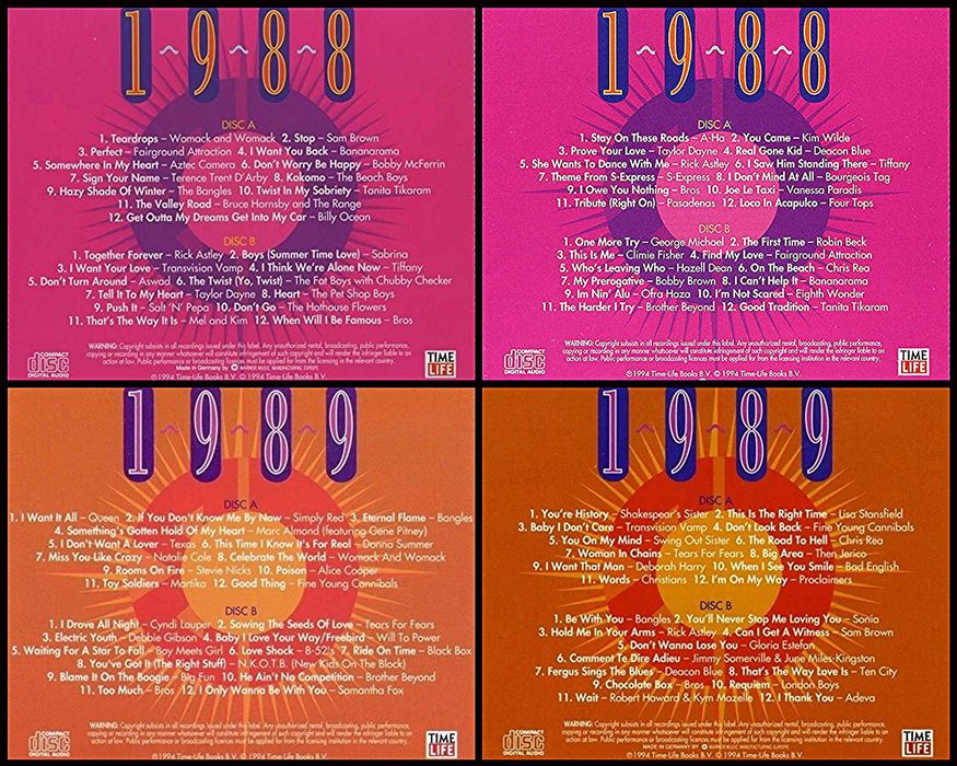 The 80's Collection (TimeLife) - Set 40 CD-uri (Livrare gratuita)