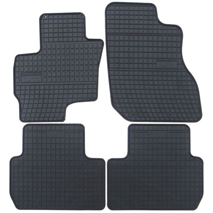 Set covorase auto din cauciuc Mitsubishi Outlander Phev 2014-, presuri BestAutoVest, negre, 4 buc.