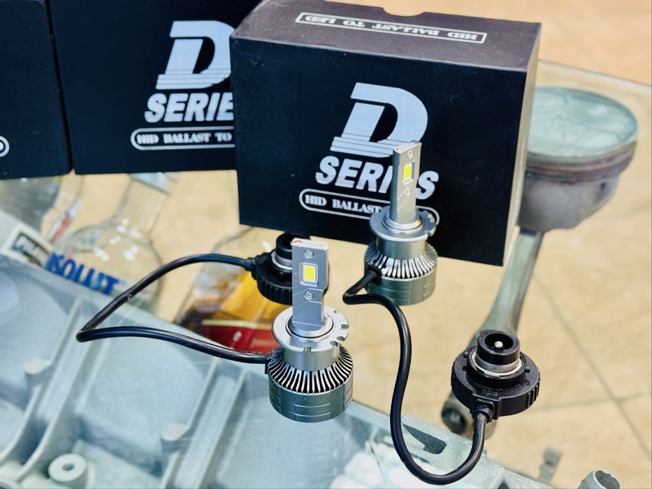 Лед Крушки D1S / D2S / D3S Canbus / Подарък Лед Габарити T10 Canbus